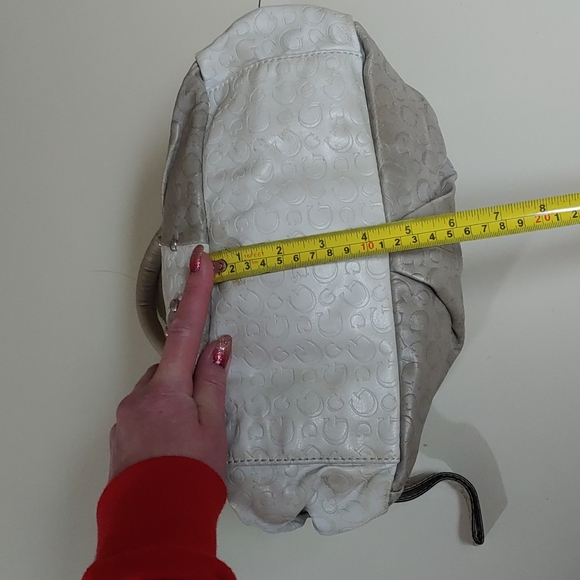 Guess Leather Studded Satchel Bag - Picture 12 of 17